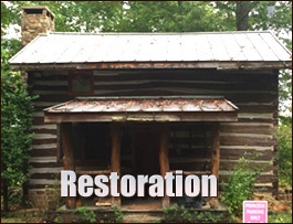 Historic Log Cabin Restoration   City, Ohio